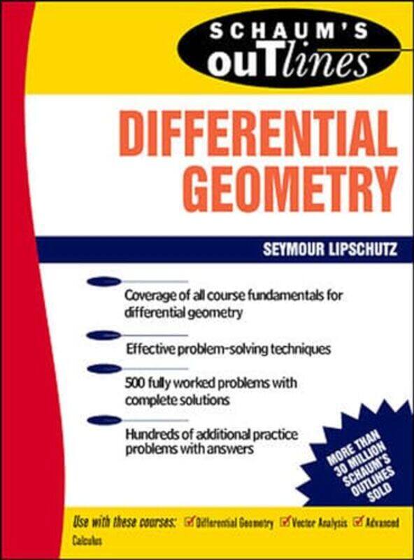 

Schaums Outline of Differential Geometry by Murat Artiran-Paperback