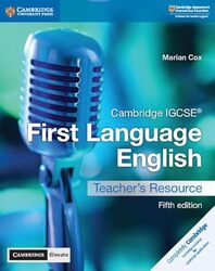 Cambridge Igcse R First Language English Teachers Resource With Digital Access 5Ed by Cox, Marian Paperback