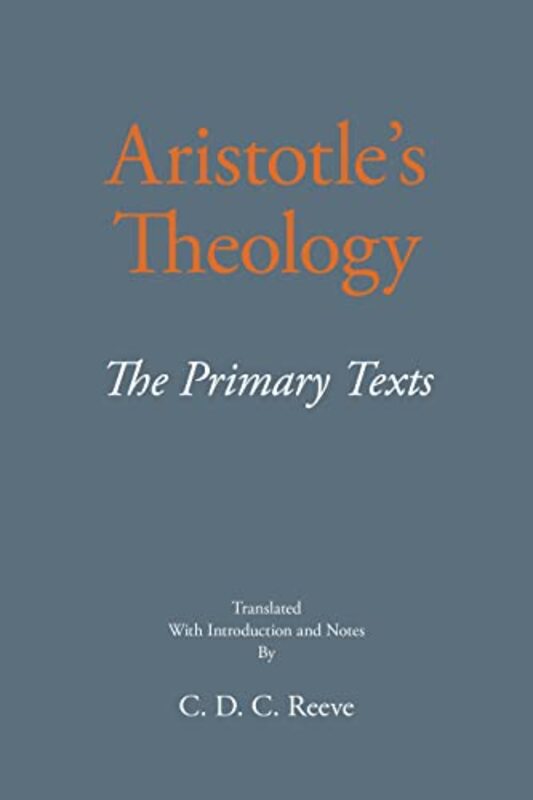 Aristotles Theology by Aristotle-Paperback