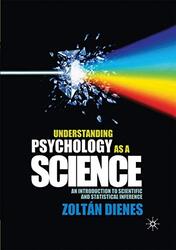 Understanding Psychology As A Science by Zoltan Dienes Paperback