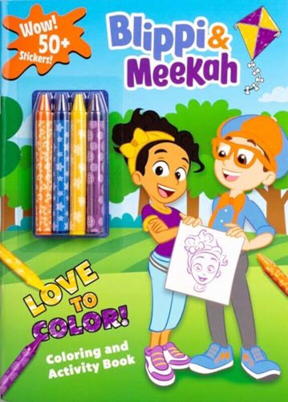 

Blippi Blippi And Meekahove To Color By Editors Of Studio Fun International - Paperback