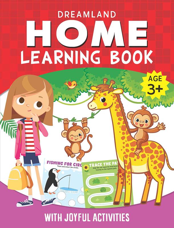 Home Learning Book With Joyful Activities - 3+
