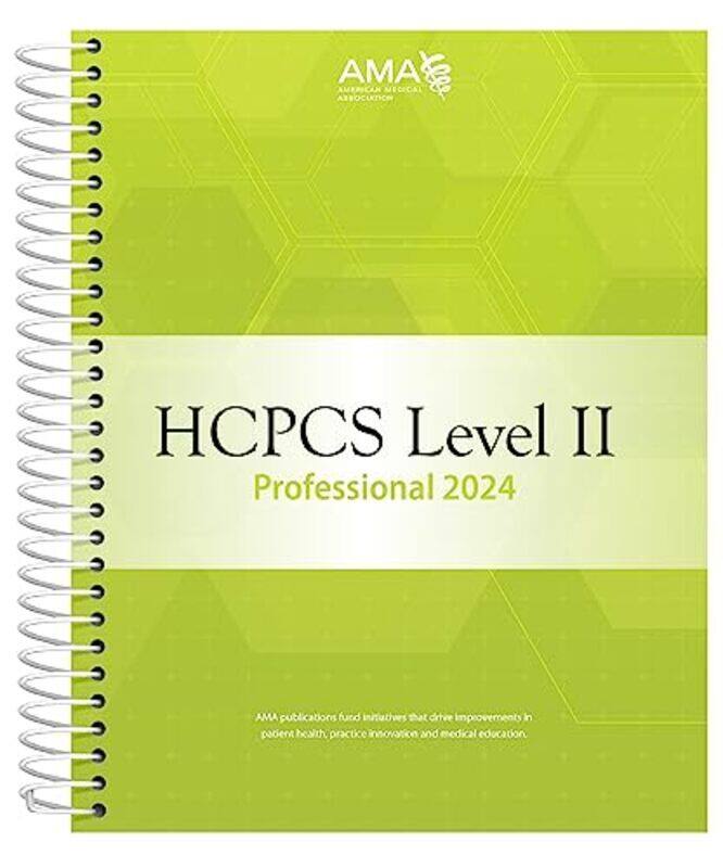 

Hcpcs 2024 Level Ii Professional Edition by American Medical Association -Paperback