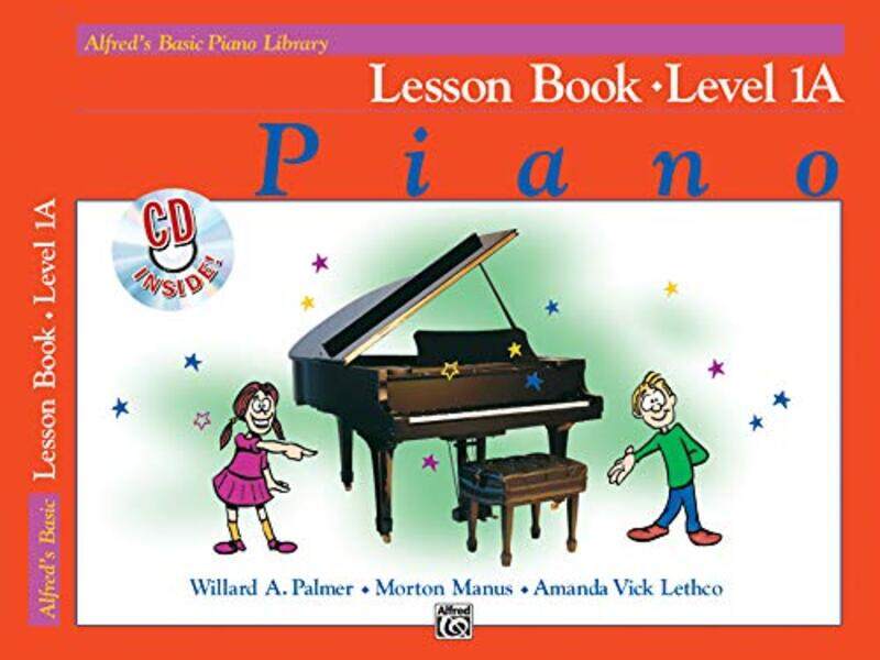 

Alfreds Basic Piano Library Lesson Book, Bk 1a: Book & CD,Paperback by Willard A Palmer