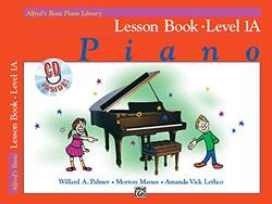 Alfreds Basic Piano Library Lesson Book, Bk 1a: Book & CD,Paperback by Willard A Palmer