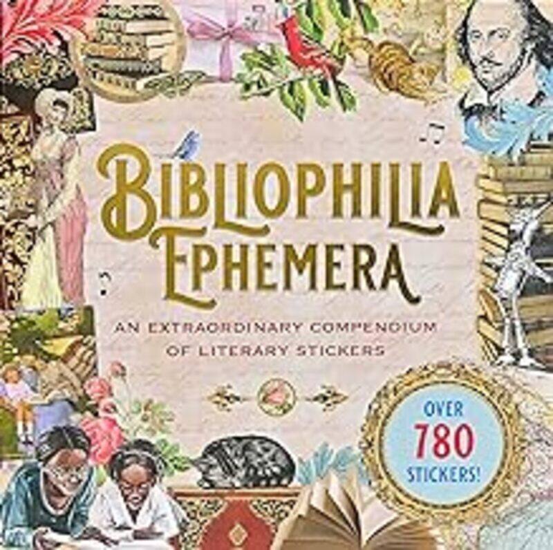 

Bibliophilia Ephemera Sticker Book by Peter Pauper Press Inc - Paperback