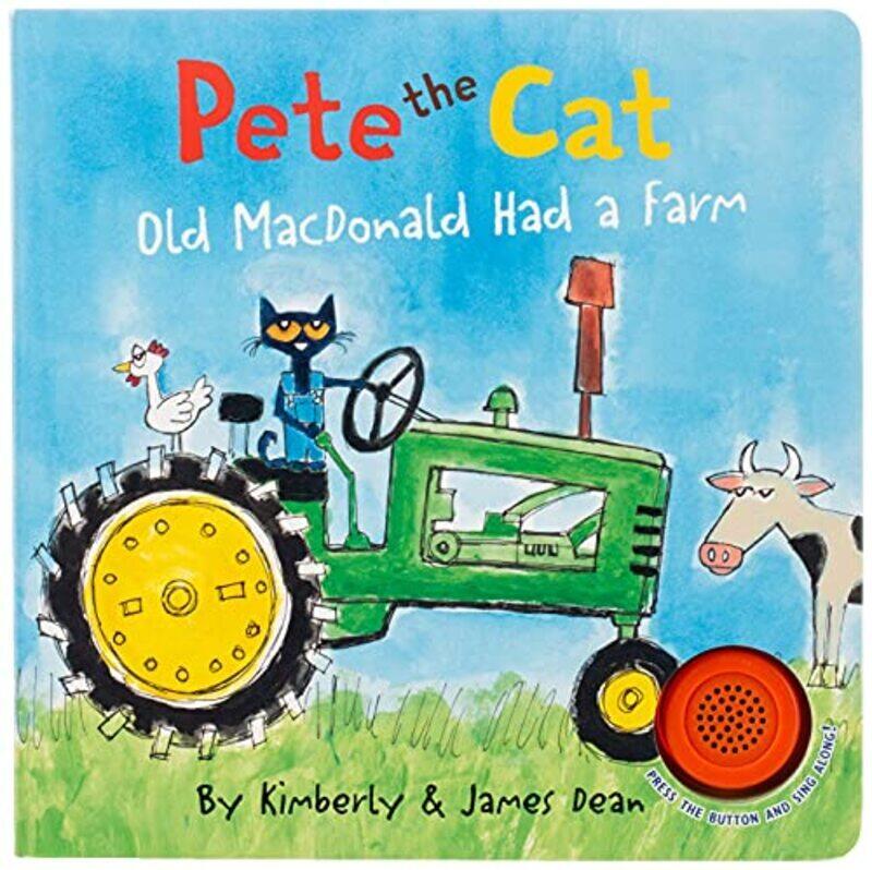 

Pete The Cat Old Macdonald Had A Farm Sound Book By Dean James -Paperback