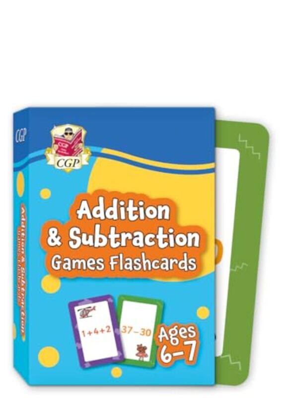 

Addition and Subtraction Games Flashcards for Ages 67 Year 2 by CGP BooksCGP Books-Hardcover