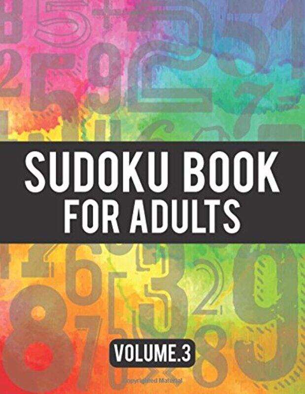 

Sudoku Book for Adults: (easy-Medium-Hard Sudoku Puzzles Book) - Activity Book for Adult Volume.3: S , Paperback by MS Sudoku Adults