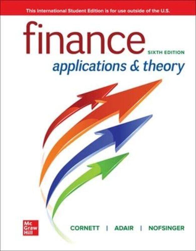 

Finance Applications and Theory ISE by Pierre BayleRichard H Popkin-Paperback