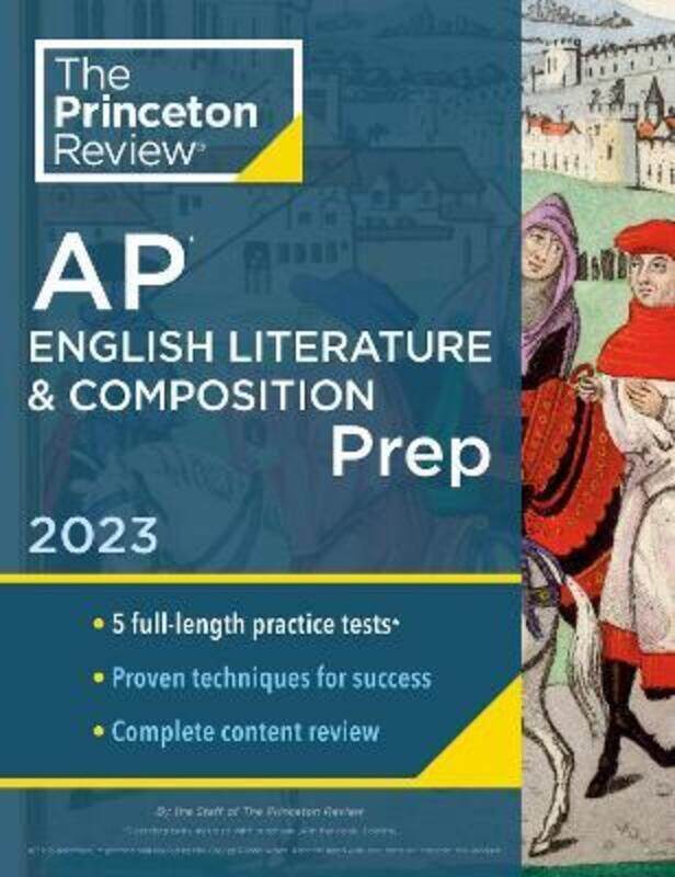 

Princeton Review AP English Literature & Composition Prep, 2023: 5 Practice Tests + Complete Content.paperback,By :Princeton Review