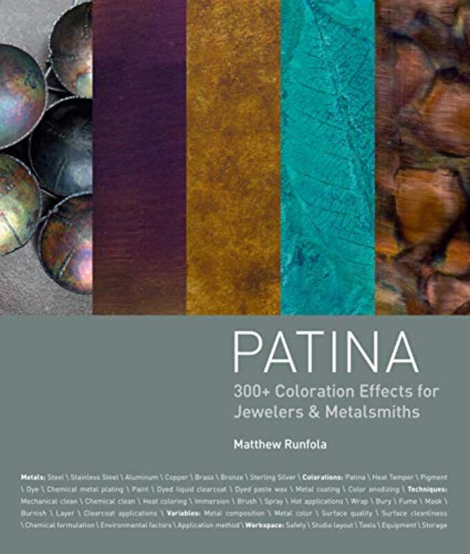 Patina: 300+ Coloration Effects for Jewelers & Metalsmiths , Hardcover by Runfola, Matthew