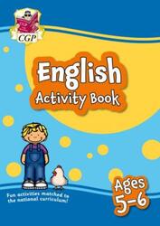 New English Activity Book for Ages 5-6.paperback,By :Books, CGP - Books, CGP