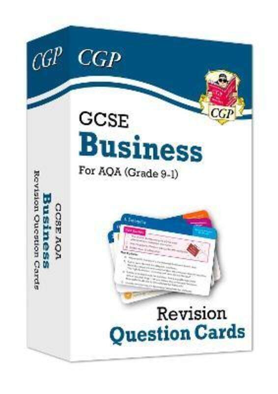 

GCSE Business AQA Revision Question Cards: ideal for exams in 2022 & 2023 (CGP GCSE Business 9-1 Rev