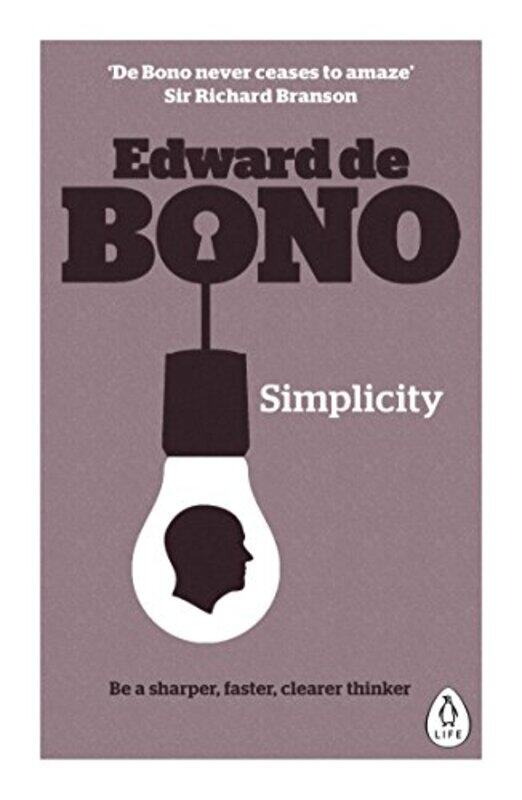 

Simplicity by Edward de Bono-Paperback