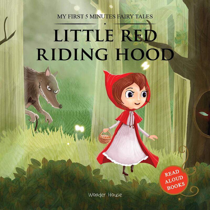 

My First 5 Minutes Fairy Tales Little Red Riding Hood: Traditional Fairy Tales For Children, Paperback Book, By: Wonder House Books