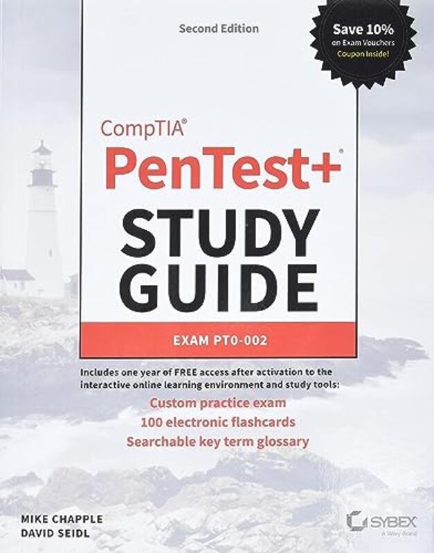 CompTIA PenTest+ Study Guide - Exam PT0-002 2nd Edition,Paperback by Chapple, M