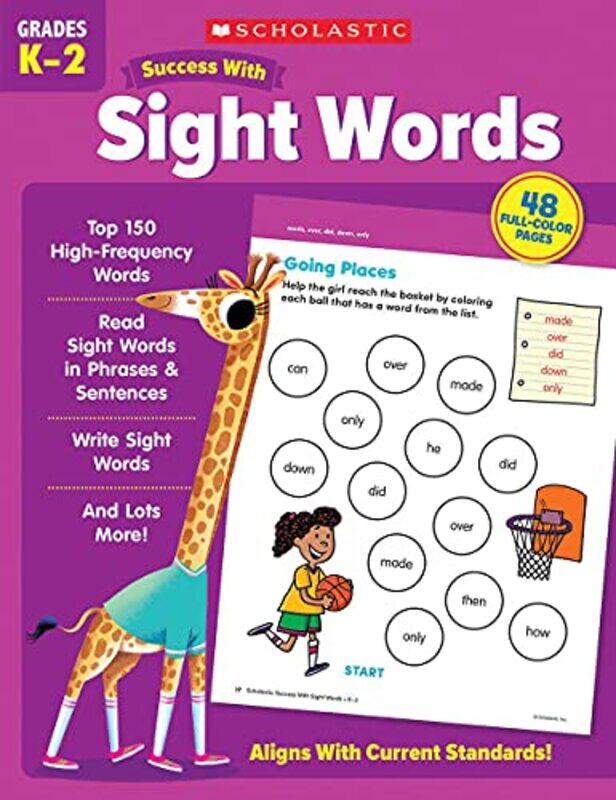 

Scholastic Success with Sight Words , Paperback by Scholastic Teaching Resources