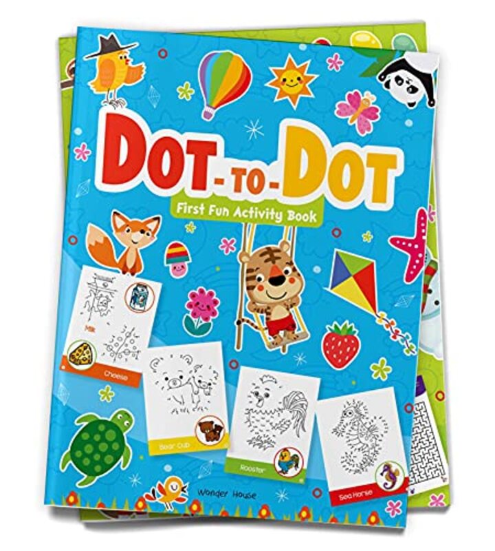 Dot To Dot : First Fun Activity Books For Kids,Paperback,By:Wonder House Books