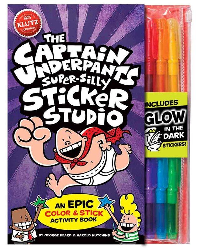 

The Captain Underpants Super-silly Sticker Studio, Paperback Book, By: Dav Pilkey