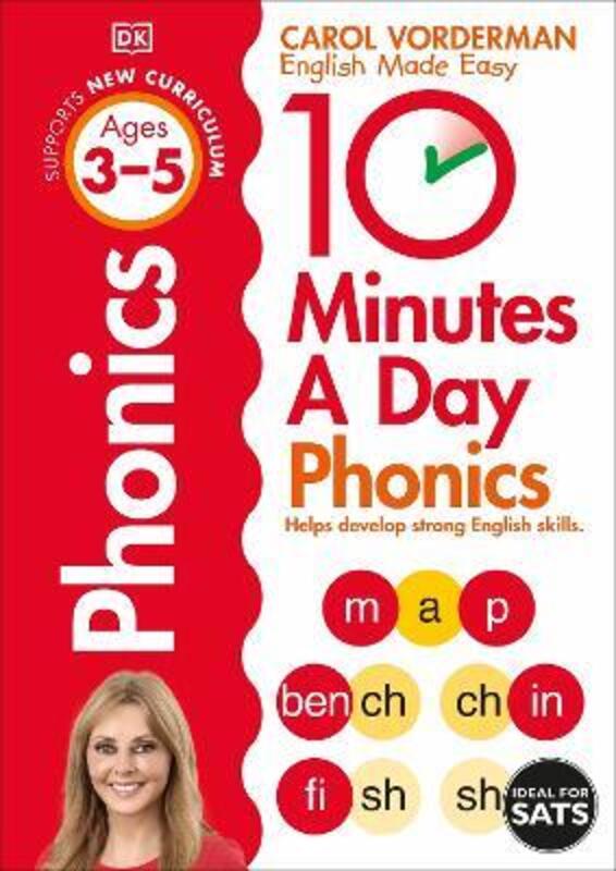 10 Minutes A Day Phonics KS1 (English Made Easy Ks1),Paperback, By:Carol Vorderman