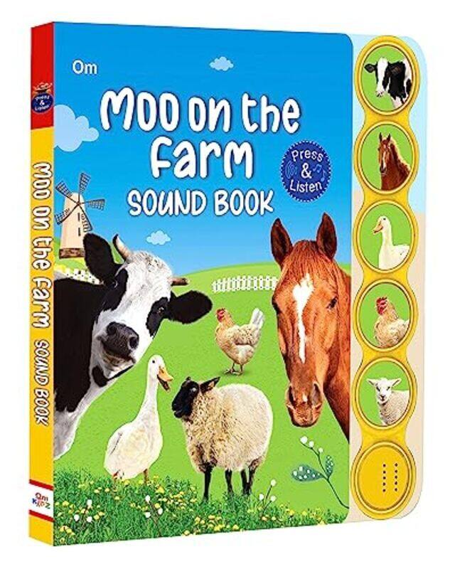 

Moo on the Farm Sound Book,Paperback by Om Books Team