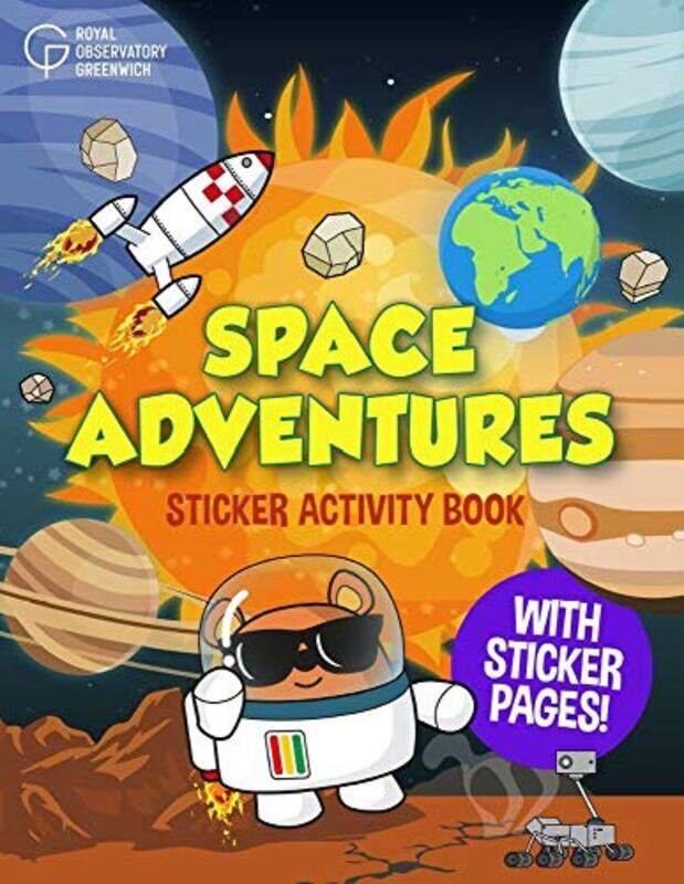 

Space Adventures Sticker Activity Book by Shaun Allison-Paperback