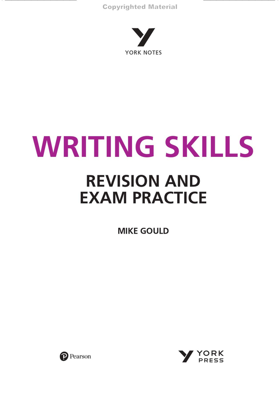 English Language and Literature Writing Skills Revision and Exam Practice: York Notes for GCSE (9-1), Paperback Book, By: Mike Gould
