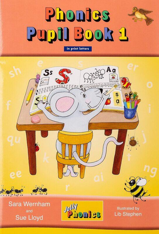 

Jolly Phonics Pupil Book 1: in Print Letters (British English Edition), Paperback Book, By: Sara Wernham