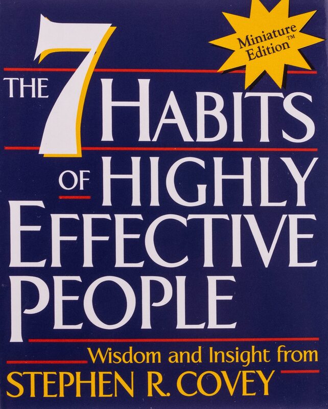 The 7 Habits of Highly Effective People (Miniature Edition), Hardcover Book, By: Stephen R. Covey