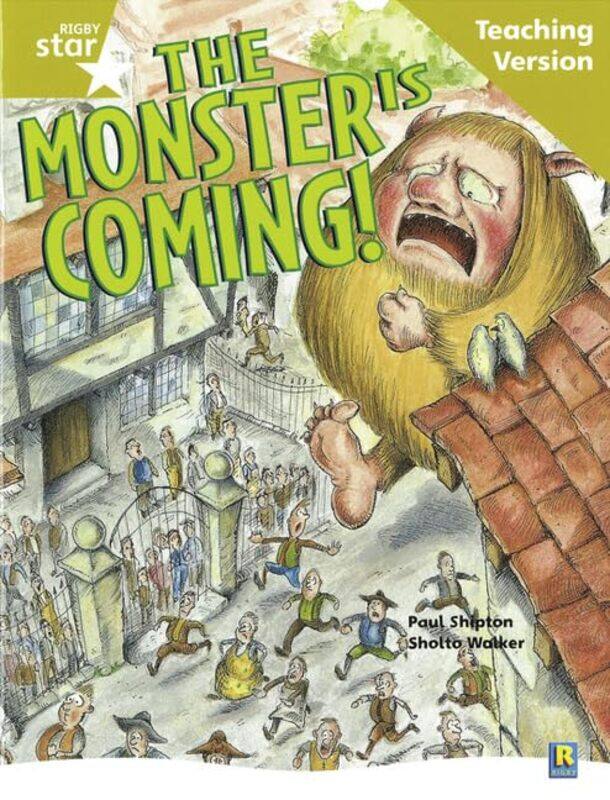 

Rigby Star Guided Reading Gold Level The Monster is Coming Teaching Version by Philip Permutt-Paperback