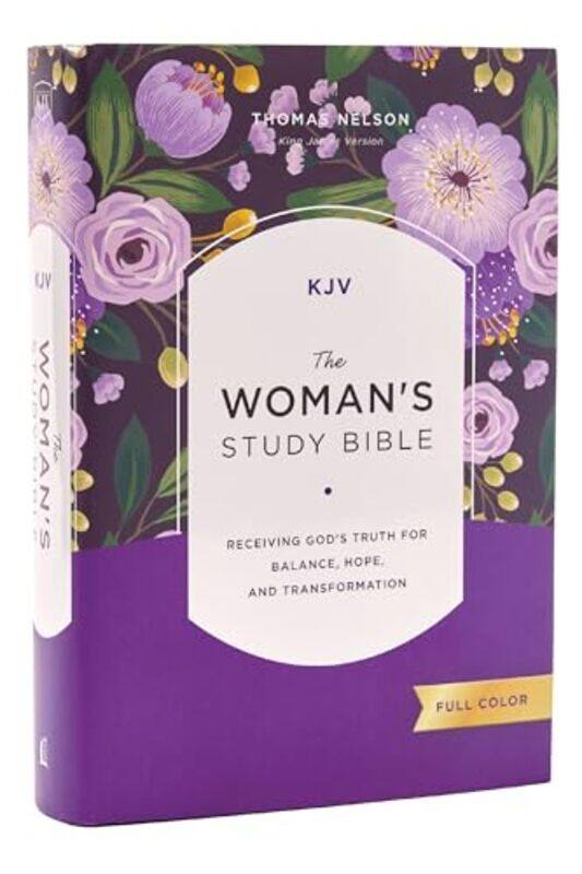

Kjv The Womans Study Bible Hardcover Red Letter Fullcolor Edition Comfort Print Receiving Go,Hardcover By Patterson, Dorothy Kelley - Kelley, Rhonda