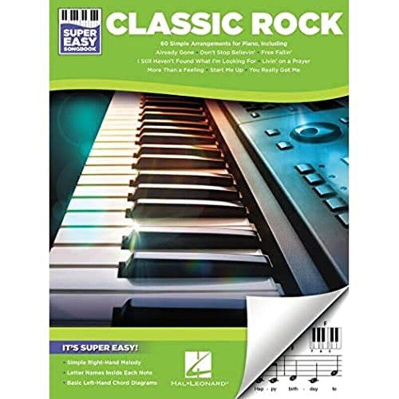 

Classic Rock Super Easy Songbk By Piano - Paperback