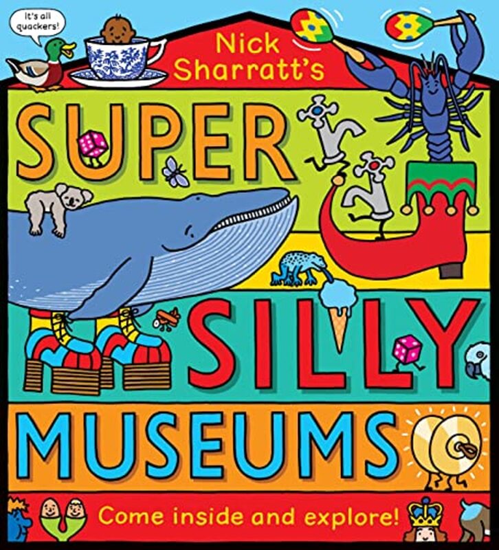 Super Silly Museums PB by Nick SharrattNick Sharratt-Paperback