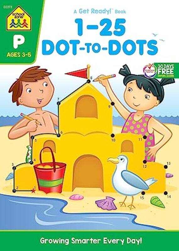 

1-25 Dot-To-Dots Deluxe Edition Workbook,Paperback by Joan Hoffman