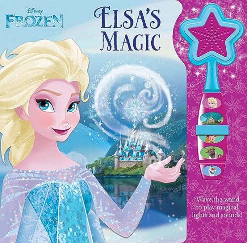 

Disney Frozen Elsas Magic Wand Sound Book by P I Kids-Hardcover