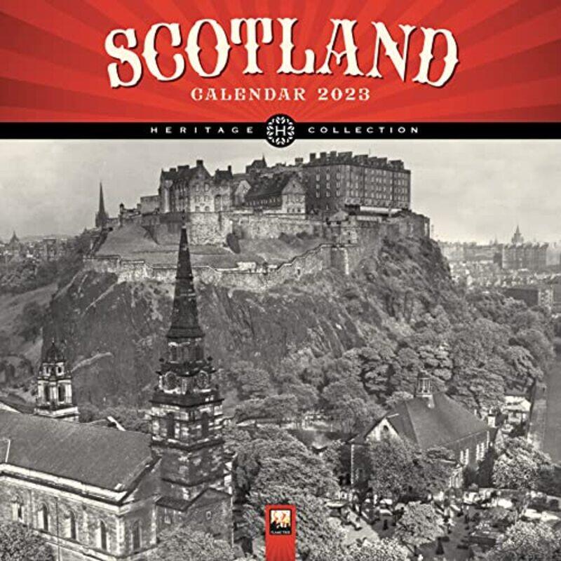 

Scotland Heritage Wall Calendar 2023 by Flame Tree Studio - Paperback