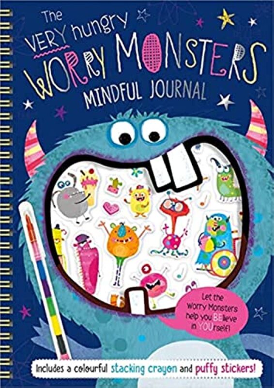 The Very Hungry Worry Monsters Mindful Journal by Alexandra RobinsonMake Believe IdeasLara Ede-Hardcover