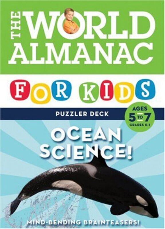 

World Almanac for Kids Puzzler Deck: Ocean Science!: Ages 5 to 7 Grades K - 1, Hardcover Book, By: Christine Economos