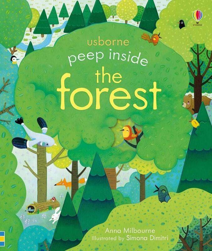 

Peep Inside a Forest, Board Book, By: Anna Milbourne - Simona Dimitri