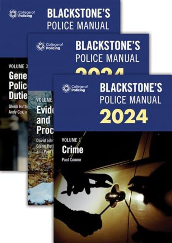 

Blackstones Police Manuals Three Volume Set 2024 by Maurice Liverpool John Moores University YollesGerhard Fink-Paperback