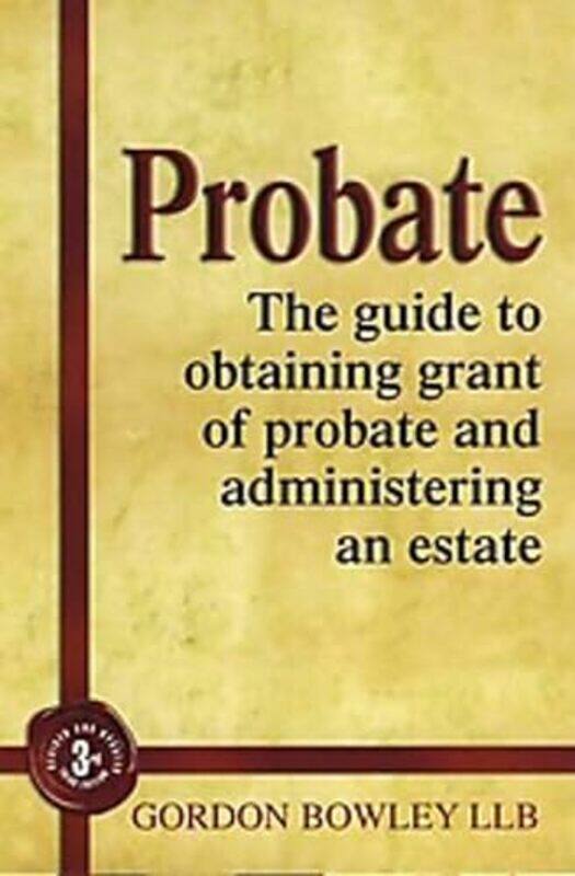 

Probate by Joy Schaverien-Paperback