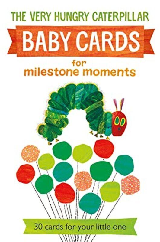 

Very Hungry Caterpillar Baby Cards for Milestone Moments , Hardcover by Carle, Eric