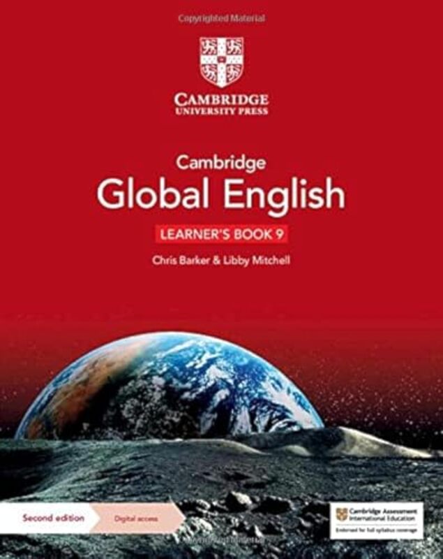 

Cambridge Global English Learners Book 9 With Digital Access 1 Year For Cambridge Lower Secondar By Barker, Christopher - Mitchell, Libby Paperback