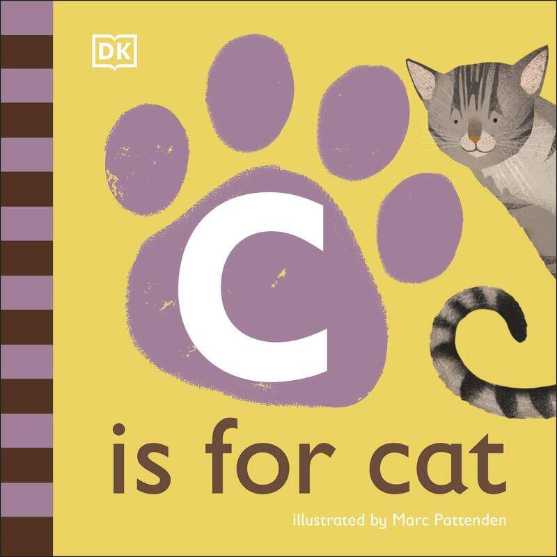 

C is for Cat, Board Book, By: DK