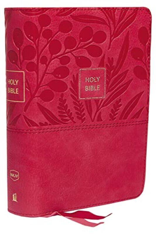 

NKJV, End-of-Verse Reference Bible, Compact, Leathersoft, Pink, Red Letter, Comfort Print: Holy Bibl , Paperback by Nelson, Thomas