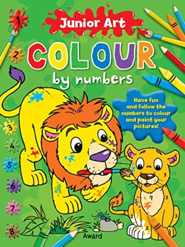 

Junior Art Colour By Numbers Lion by Angela Hewitt-Paperback