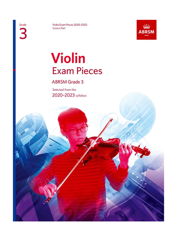 

Associated Board of the Royal Schools of Music Violin Exam Pieces Grade 3 - 2020-2023, Paperback Book, By: ABRSM