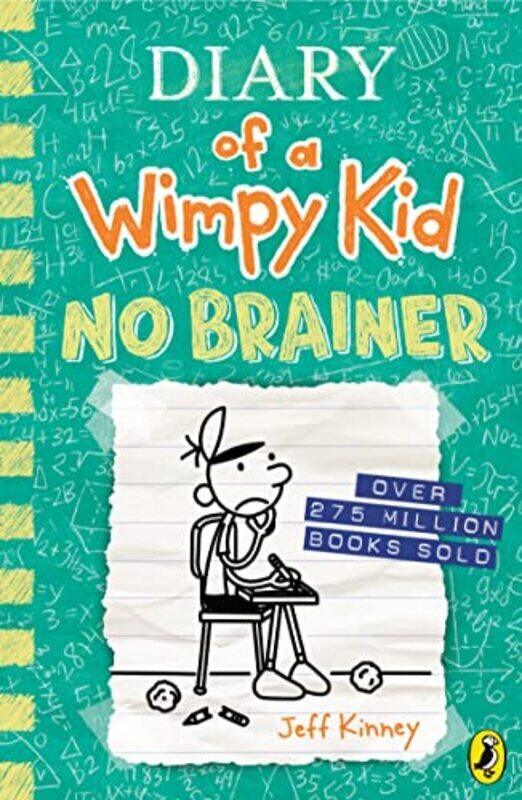 

Diary Of A Wimpy Kid Book 18 No Brainer By Jeff Kinney Hardcover