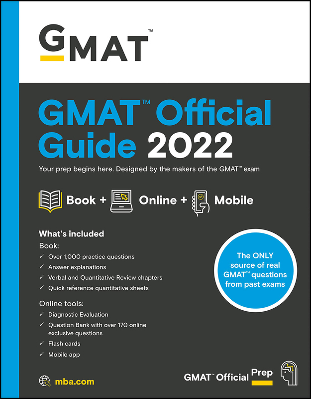 GMAT Official Guide 2022: Book + Online Question Bank, Paperback Book, By: Gmac (Graduate Management Admission Council)